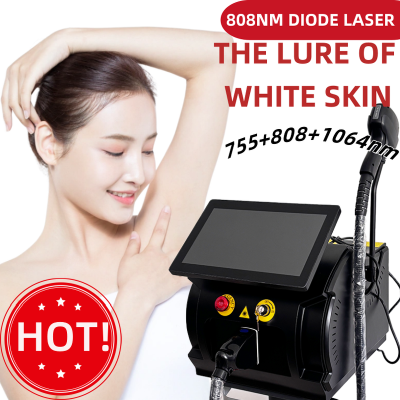 Diode Laser Hair Removal Machine Factory - Hot Sale Aesthetic Medicine 808nm 755nm 1064nm