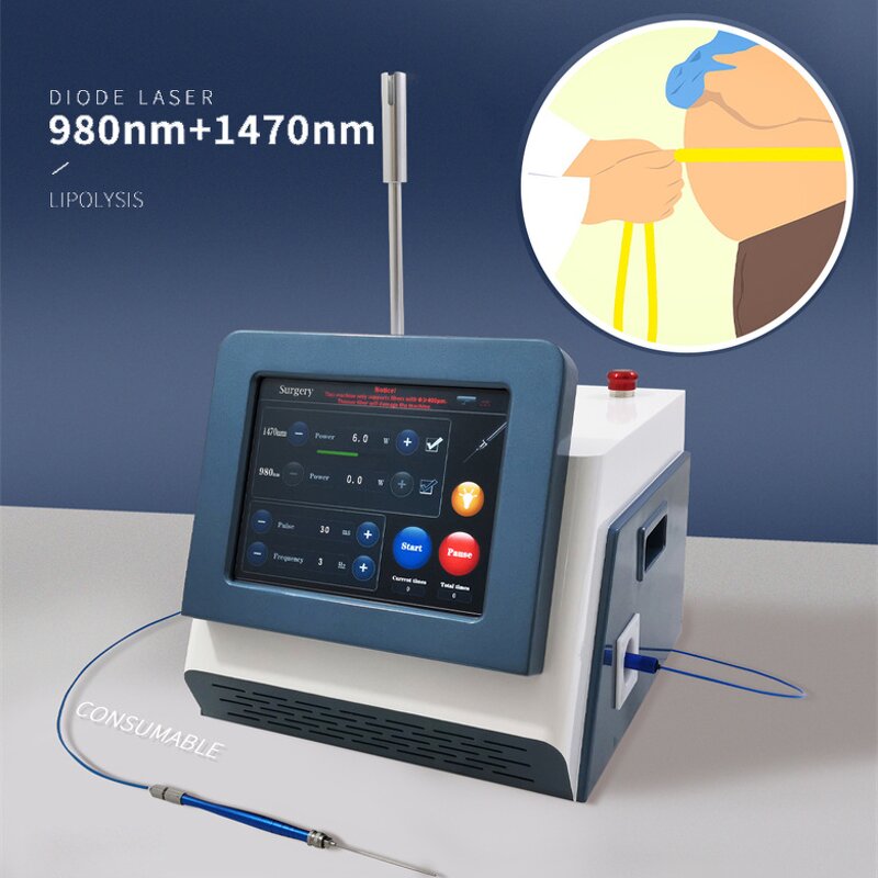 Liposuction Machine Manufacturer - 2025G 1470Nm 980 Nm Fat Remove Beauty Machine Lipolysis