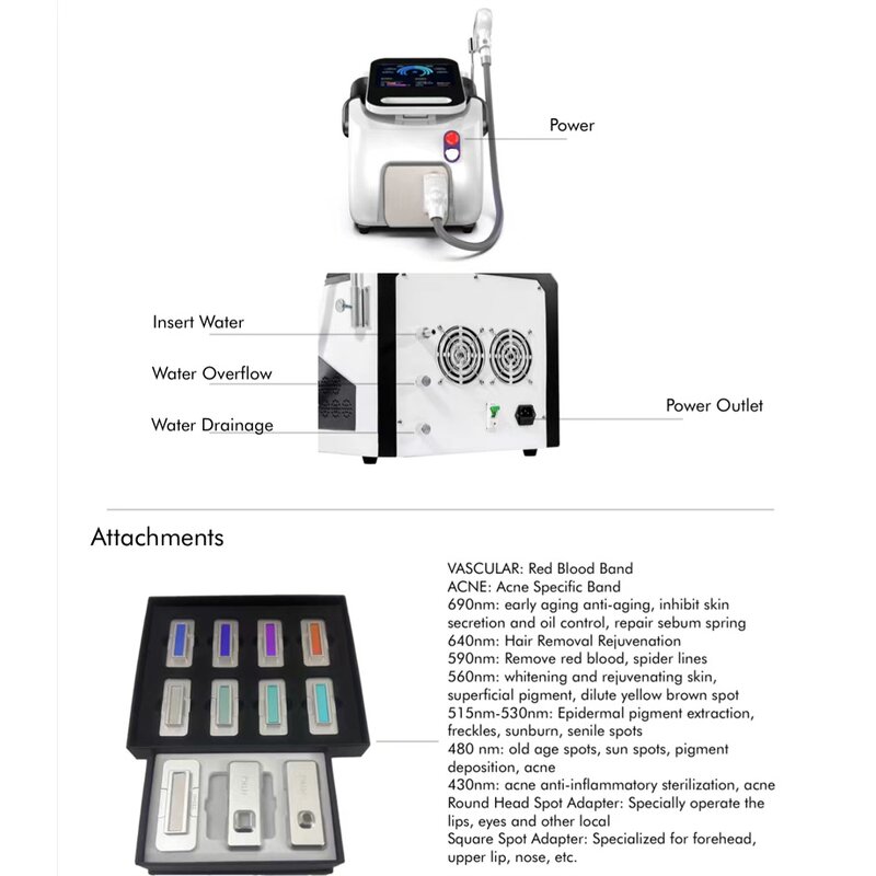 IPL Skin Rejuvenation Machine Factory - ZS Newest OPT Painless ICE Pigment Removal