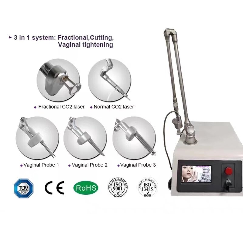 CO2 Fractional Machine Manufacturer - Y for Wrinkle Removal and Acne Scar Removal Pigment