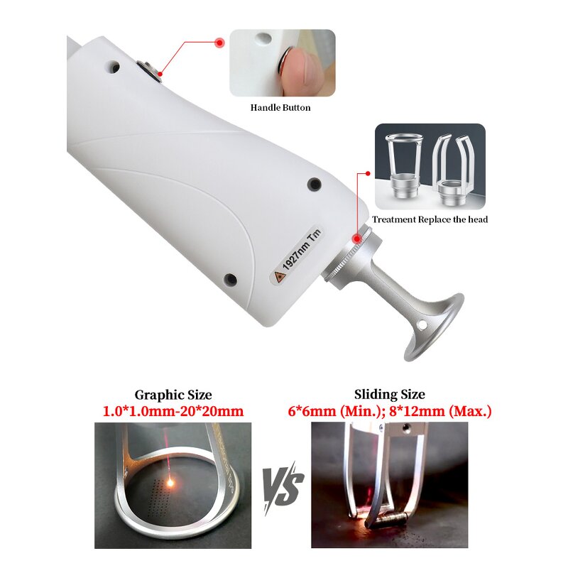 1927nm Beauty Equipment Factory - T Factory Price Fractional with 2 Probes Acne Rejuvenation