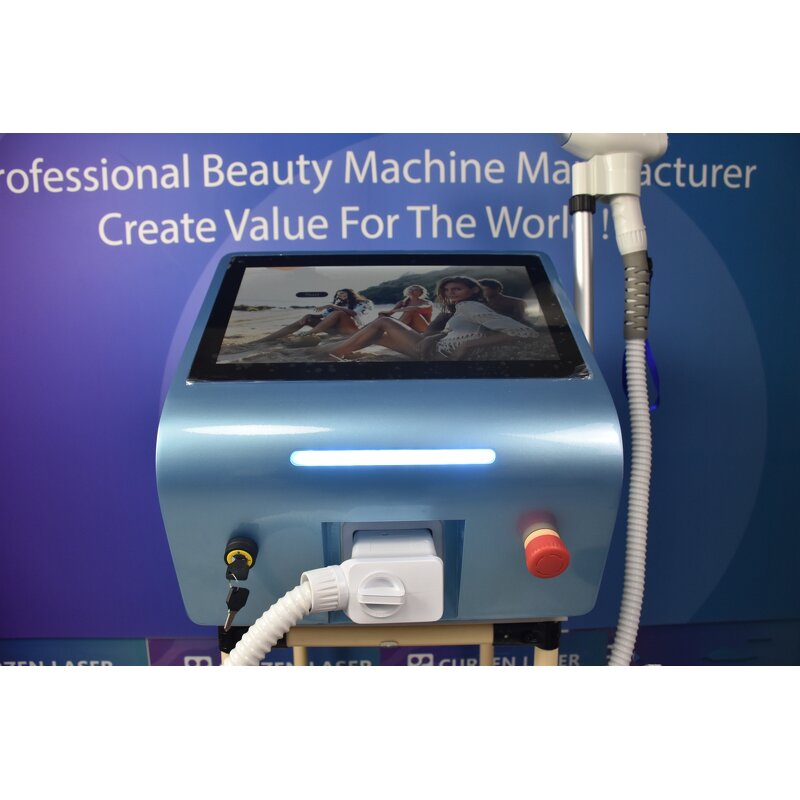 Diode Laser Hair Removal Machine Factory - 2025 Newest High Power 808 Nm 10 Strips