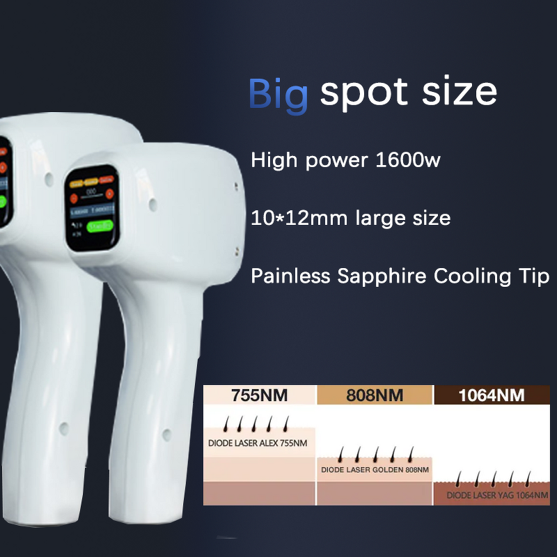 2 in 1 Laser Machine Factory - G 755nm 808nm 1064nm 1800W Painless Hair Removal