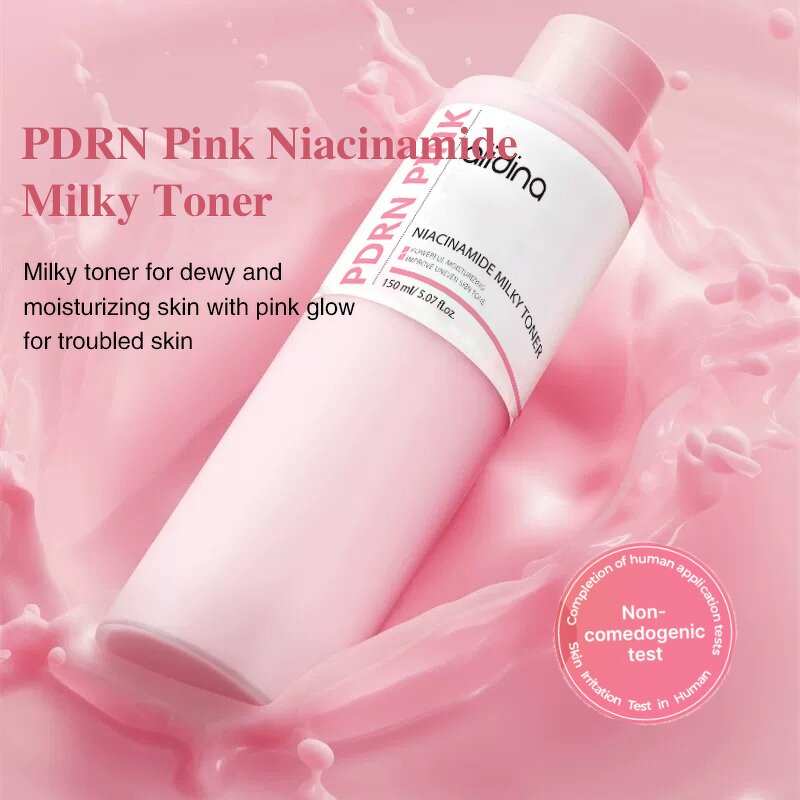 PDRN Milky Toner Manufacturer - OEM/ODM Pink Niacinamide Vegan Glow Smoothing