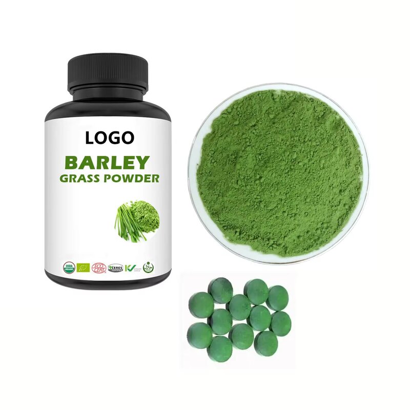 Barley Grass Powder Factory - Private Label Health Care Green