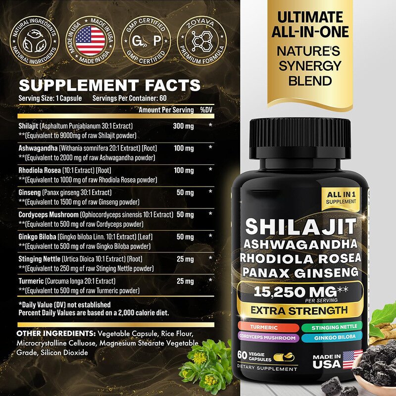 Ashwagandha Shilajit Factory - Private Label Capsules Gummy