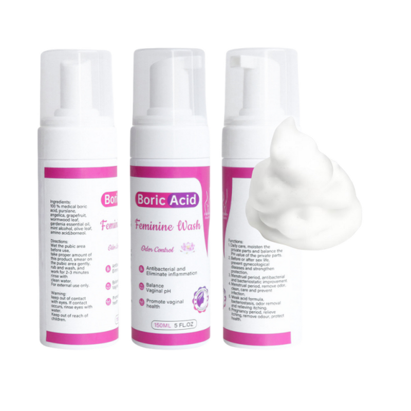 Feminine Foam Wash Factory - Hot Selling Antibacterial Boric