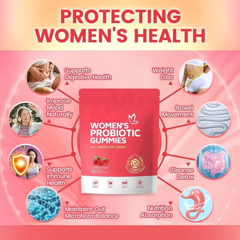 Probiotics Gummy Manufacturer - Women's Health Beauty Care