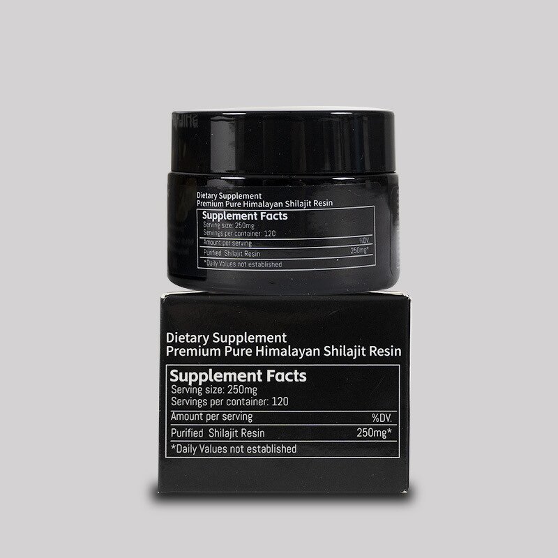 Shilajit Liquid Drops Manufacturer - Hot Sales Gold Resin Oral