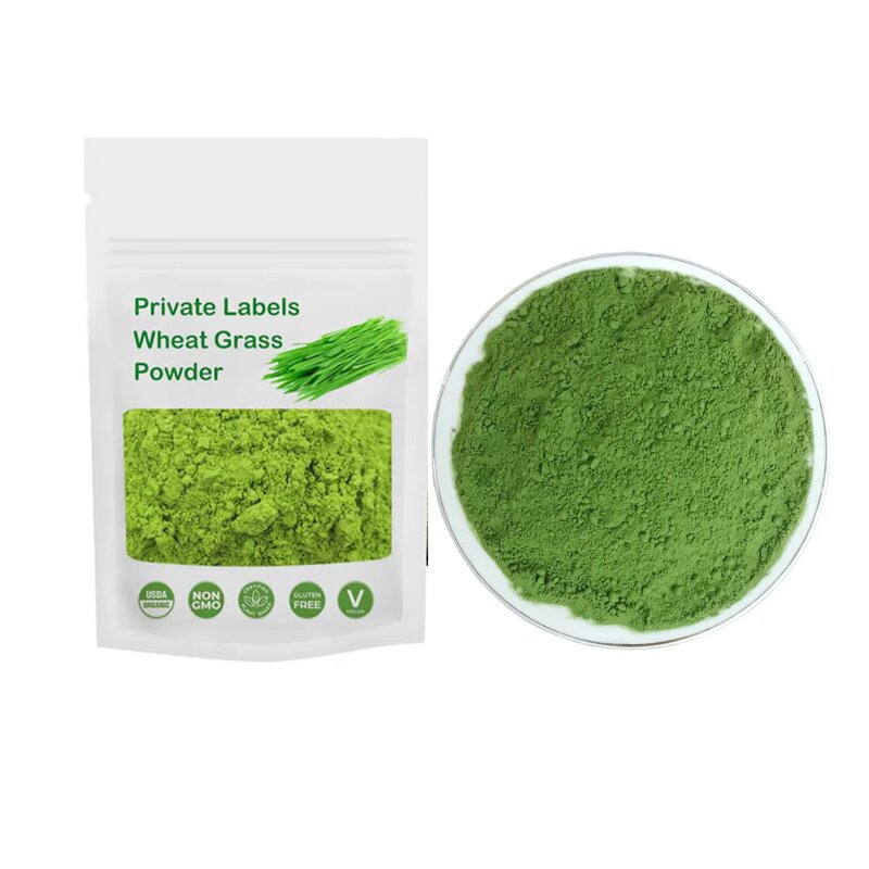 Barley Grass Powder Factory - Private Label Health Care Green