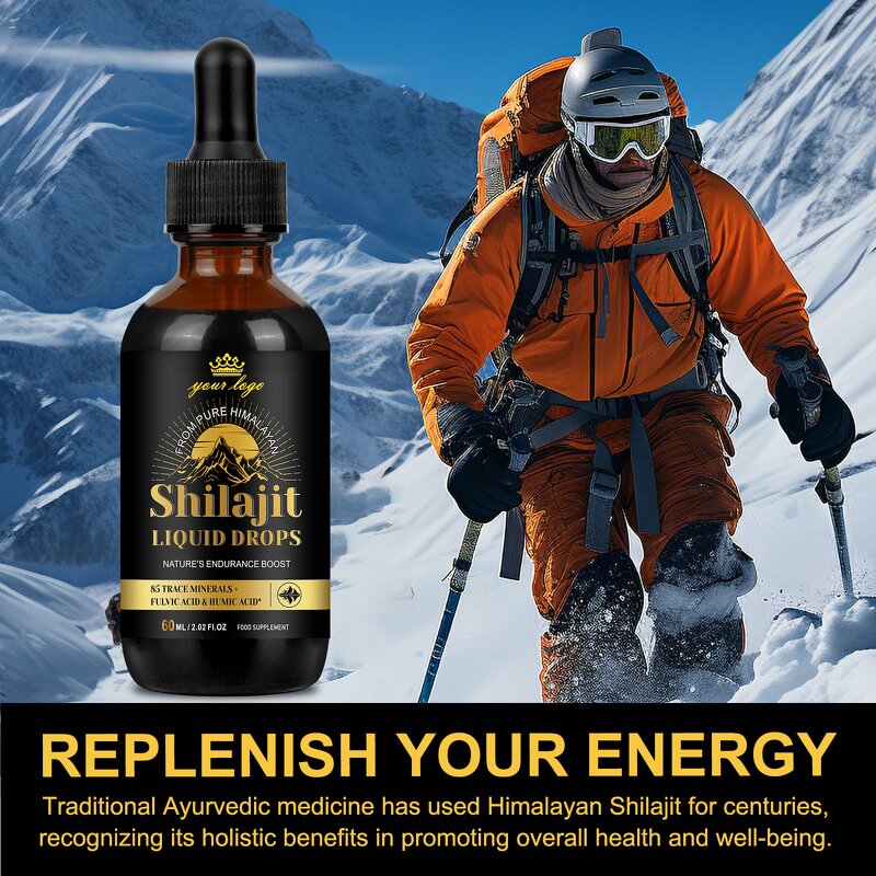 Shilajit Liquid Factory - Hot Sales Himalayan Drops Oral