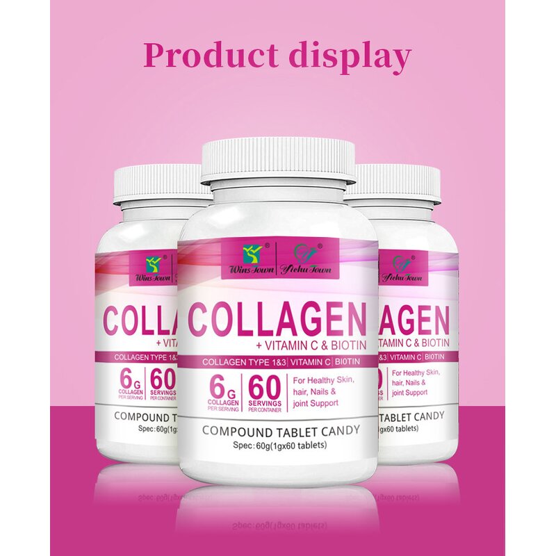 Skin Whitening Tablet Factory - OEM Collagen Vitamin C E