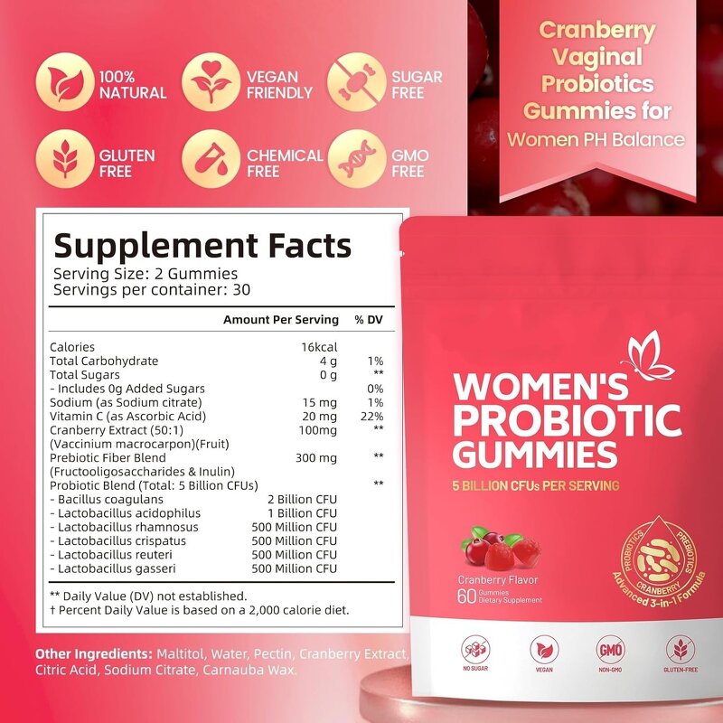 Probiotics Gummy Manufacturer - Women's Health Beauty Care
