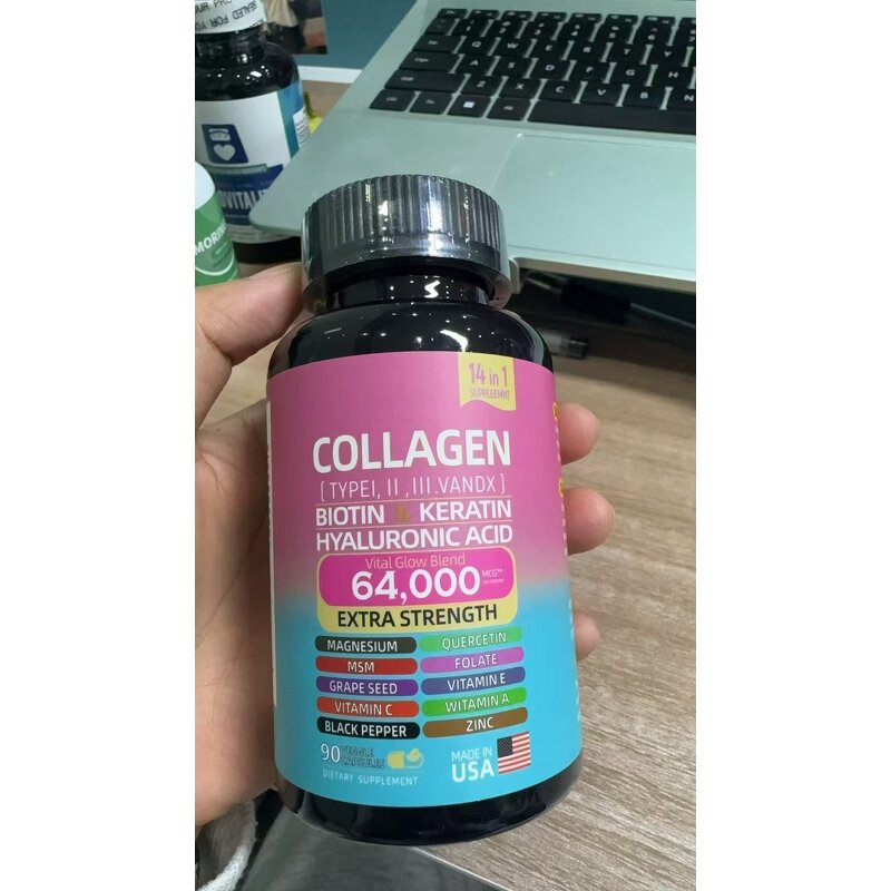 Frozen Collagen Capsules Factory - Wholesale 14-in-1 Whitening