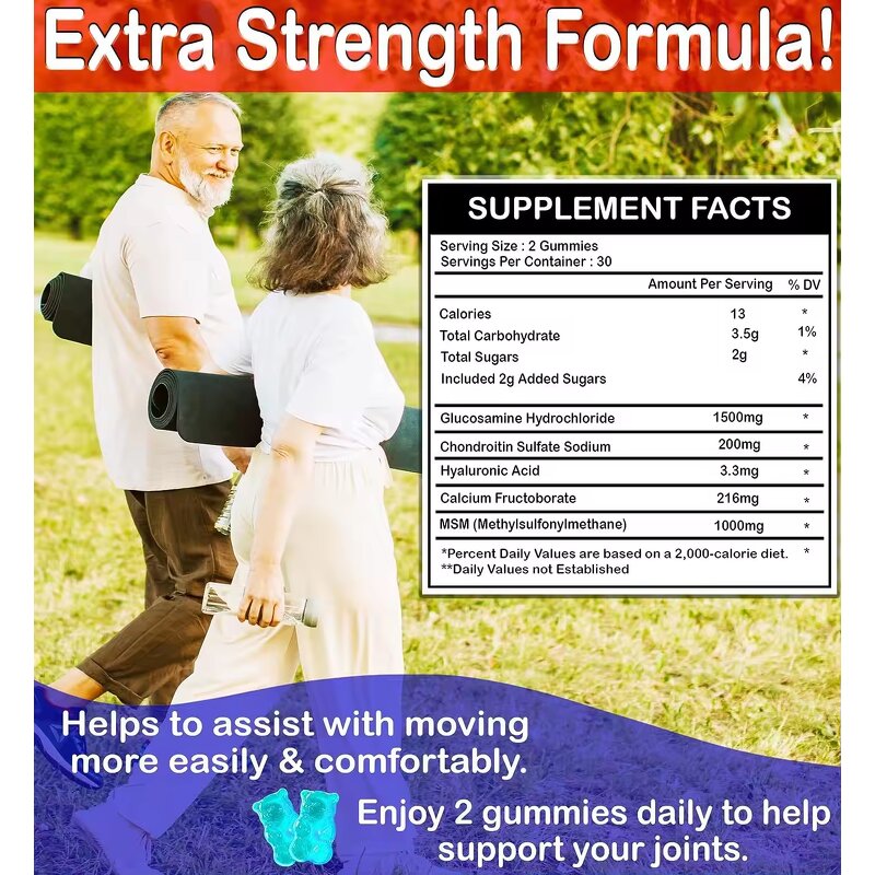 Glucosamine Gummy Factory - Customized TCMherbs Healthcare