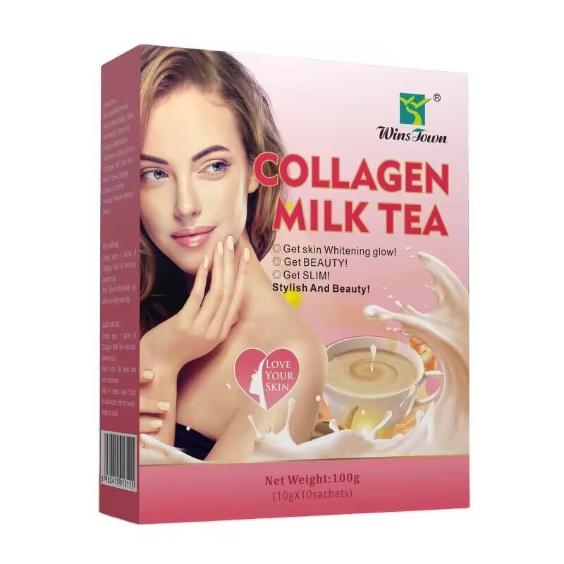 Skin Whitening Powder Manufacturer - Private Logo Collagen Milk Tea