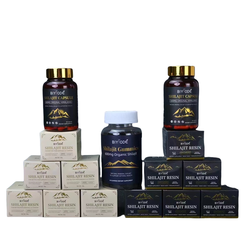 Shilajit Supplement Manufacturer - Private Label Himalayan Resin