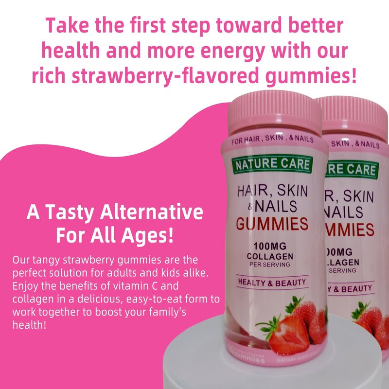 Hair Skin Gummies Factory - Women Health Care Supplement