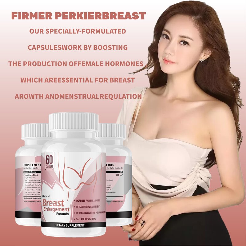 Breast Enlargement Capsules Factory - Increase Lift Firm Enhance Natural Ingredients