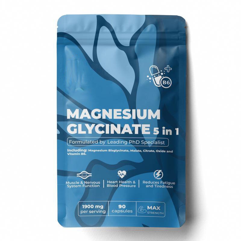 Magnesium Capsules Manufacturer - OEM ODM Private Package Glycinate 3-in-1 Complex