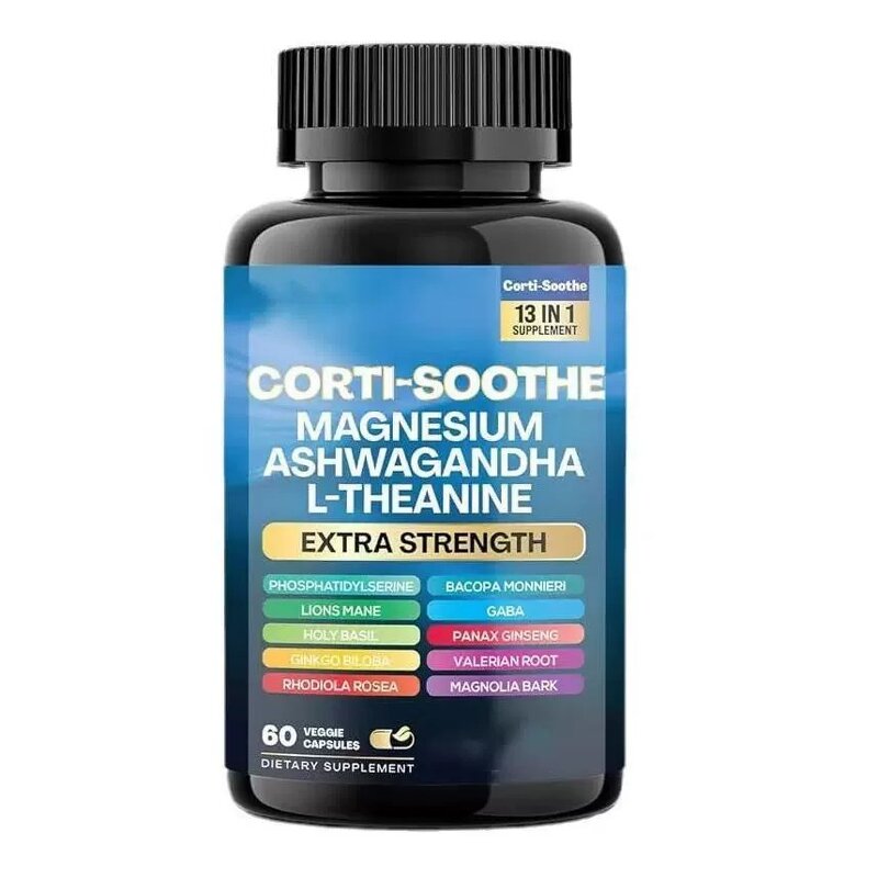 Cortisol Supplement Capsules Factory - OEM Wholesale Price Corti-Soothe L-Theanine
