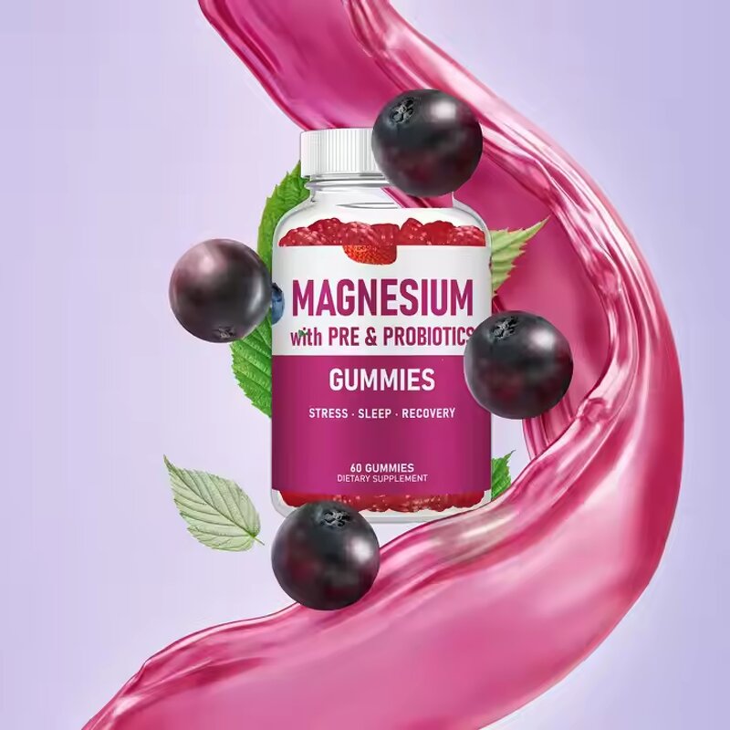 Magnesium Glycinate Gummies Manufacturer - OEM for Better Sleep Muscle Memory Focus