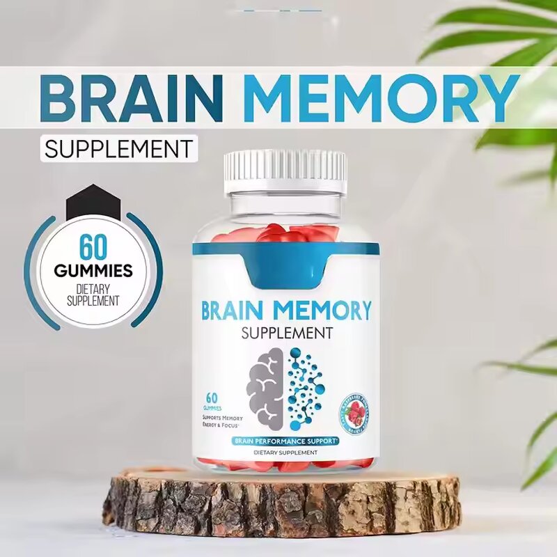 Brain Memory Gummies Manufacturer - OEM Vitamin B6 B12 Phosphatidylserine