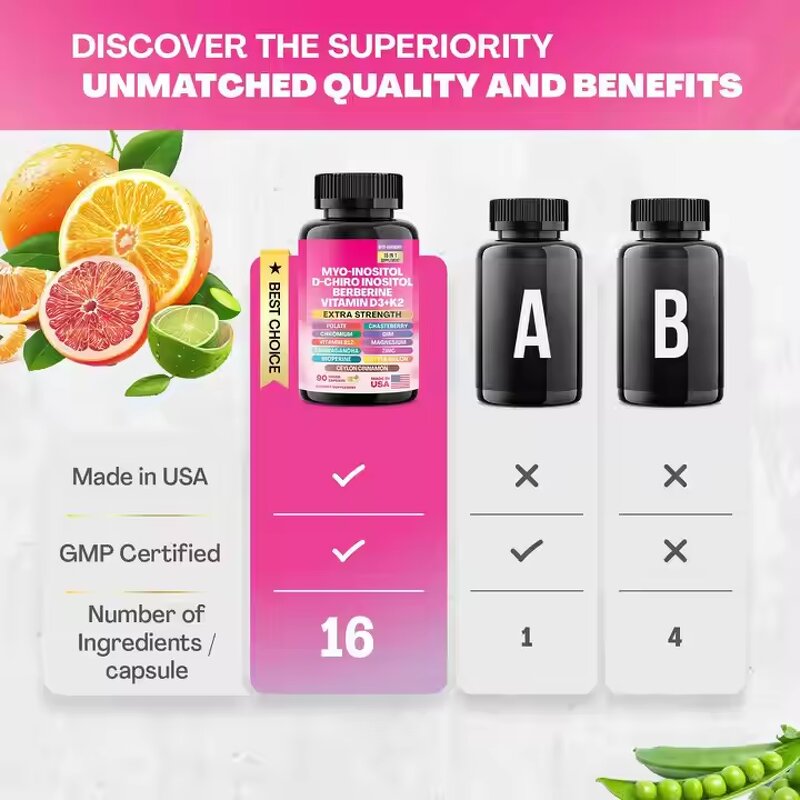 Magnesium Complex Capsules Manufacturer - 16 in 1 Extra Strength Promotes Health