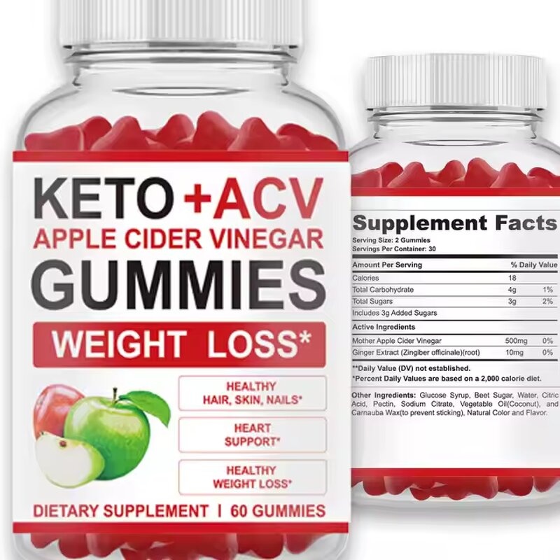 Weight Loss Gummies Manufacturer - OEM/ODM Private Label Apple Cider Vinegar Fat Burner