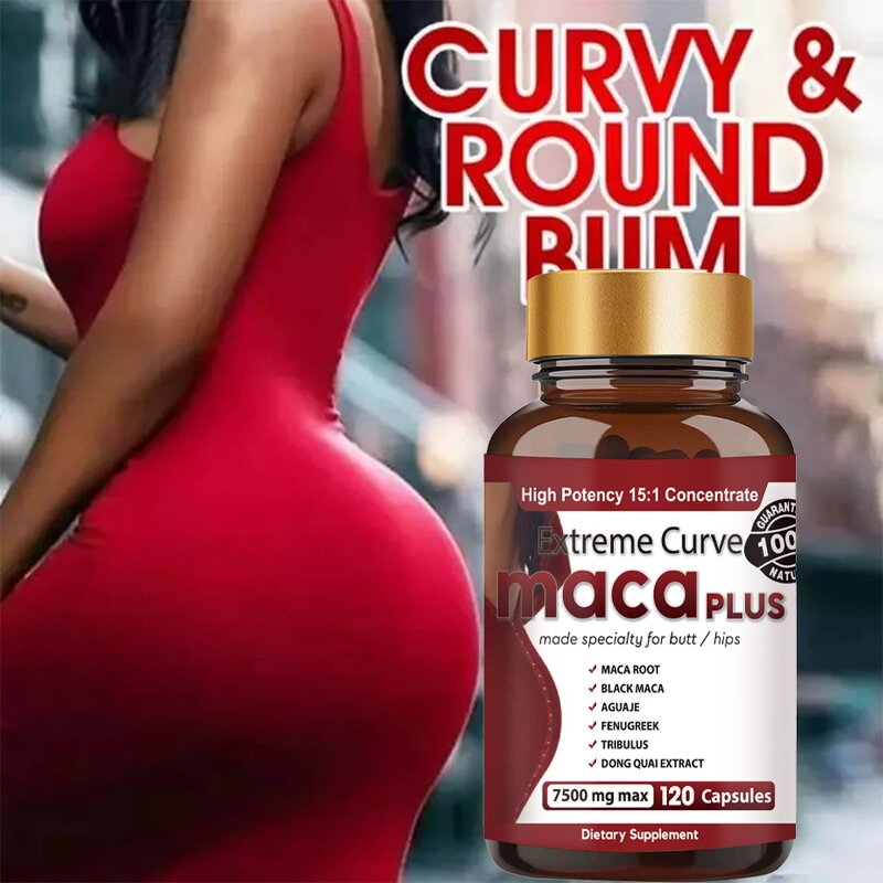 Maca Plus Capsules Factory - High Quality Power Men's Energy Hip Butt Booster