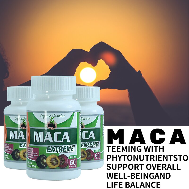 Black Maca Capsules Manufacturer - OEM Private Label Herbal Enlargement Energy Coffee