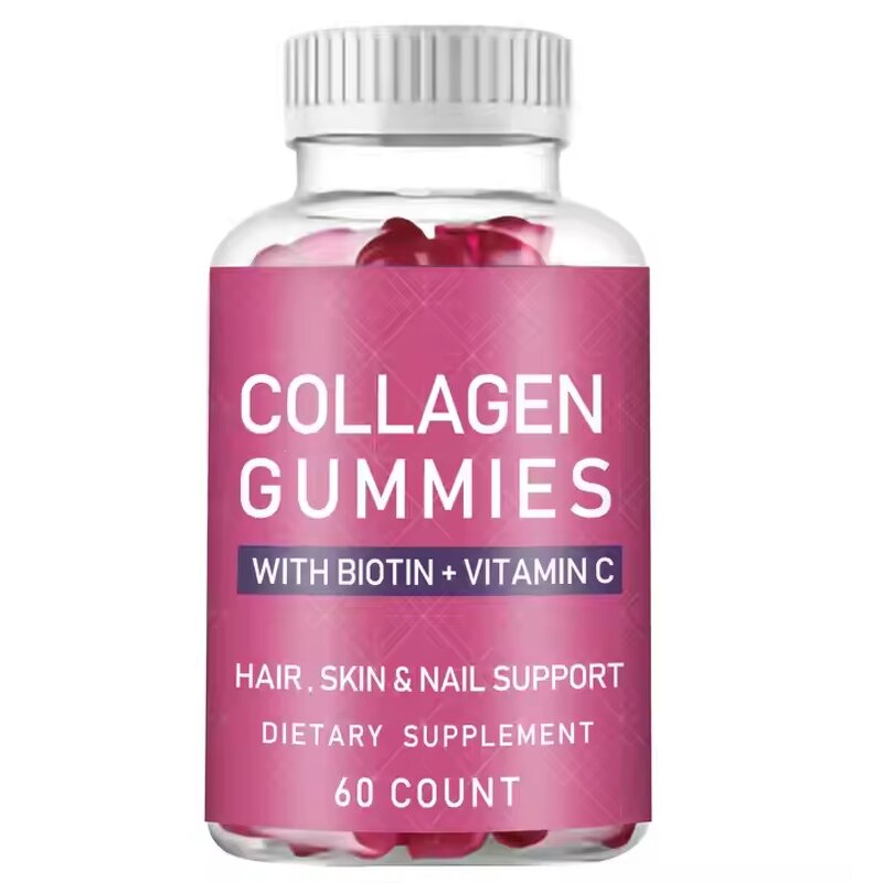 Skin Whitening Gummies Manufacturer - OEM Herbal Organic Brightening Collagen Biotin