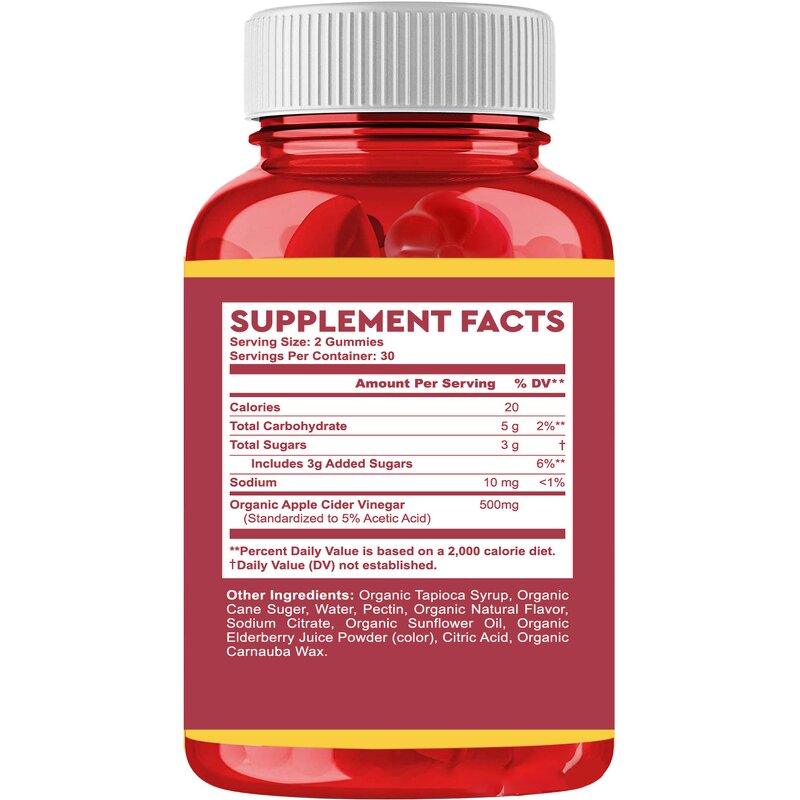 Apple Cider Vinegar Gummies Manufacturer - OEM/ODM for Weight Loss Appetite Suppressant