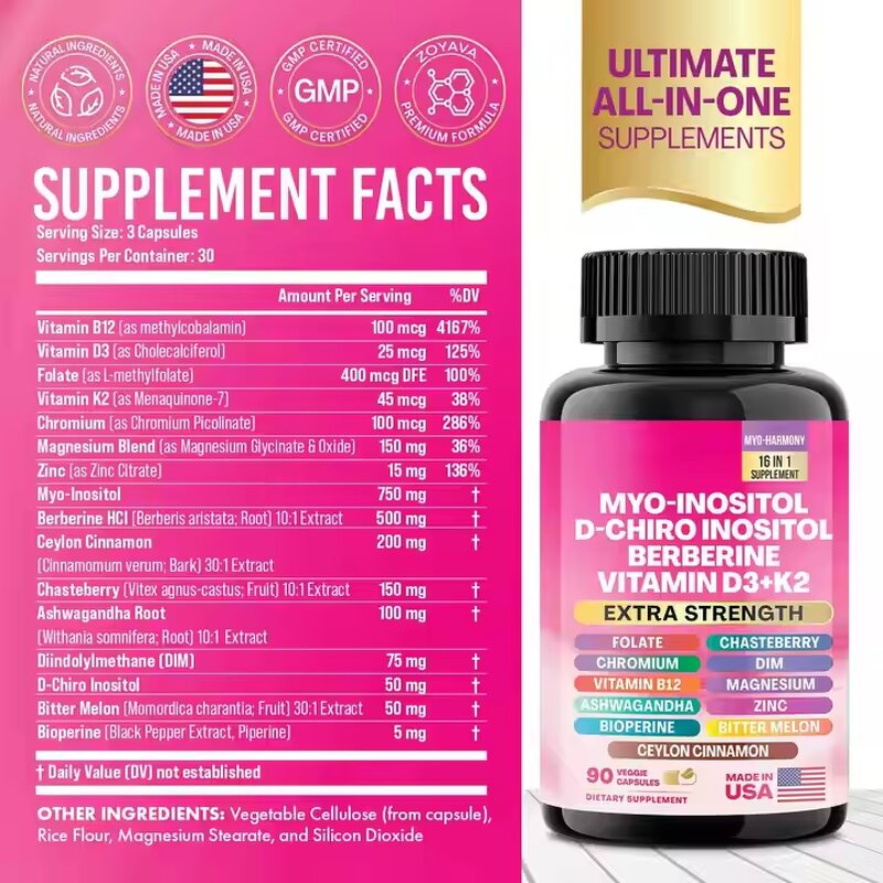 Magnesium Complex Capsules Manufacturer - 16 in 1 Extra Strength Promotes Health