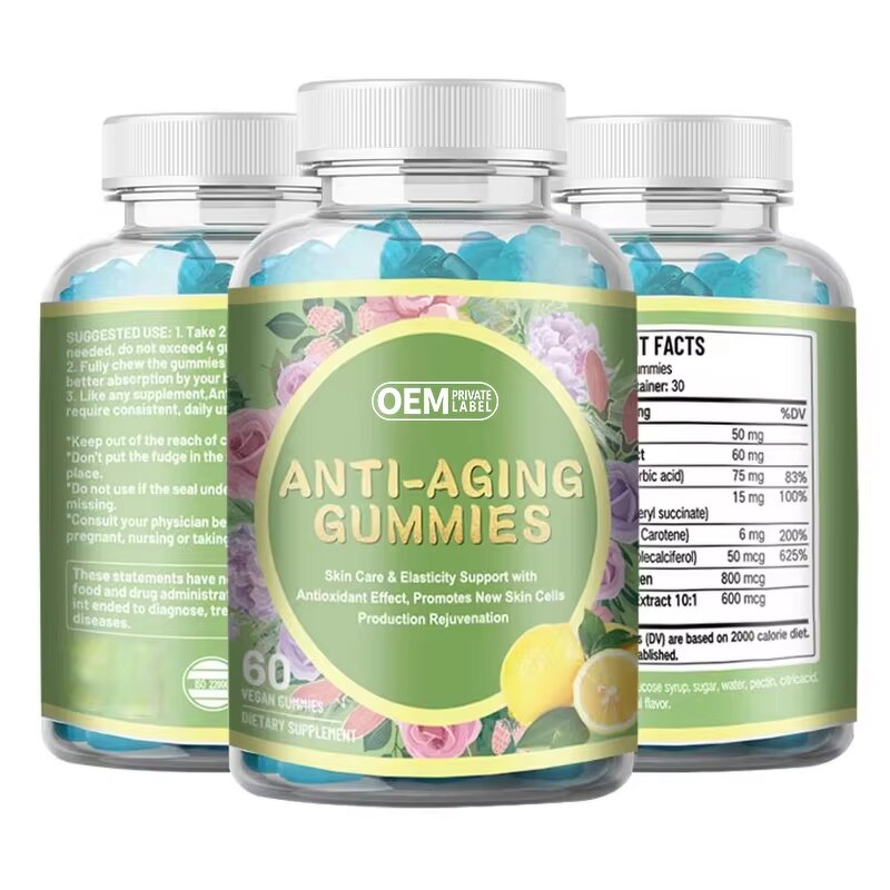 Anti-aging Gummies Factory - Skin Care Vita Healthy OEM/ODM Private Label Supply
