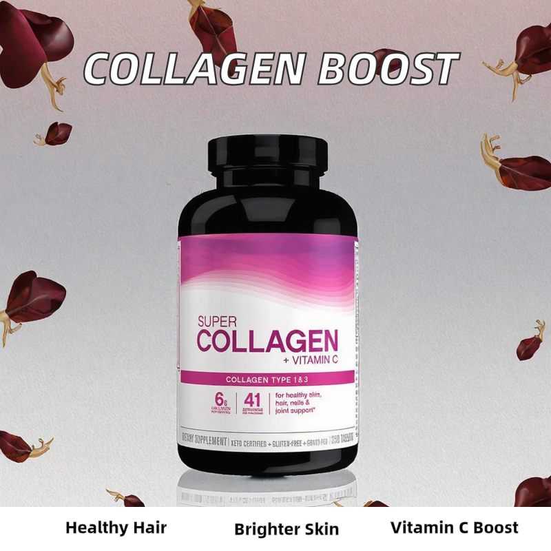 Collagen Tablets Factory - OEM Private Label Protect Hair Skin & Nails