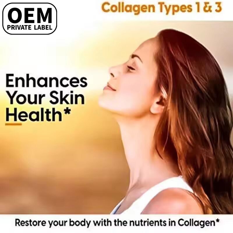 Collagen Powder Manufacturer - OEM Healthcare with Vitamin C Marine Support Skin Hair