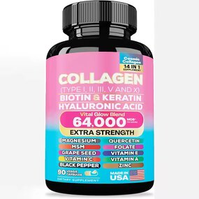 Collagen Protein Capsules Manufacturer - 14 in 1 Factory Direct Sale OEM ODM Private