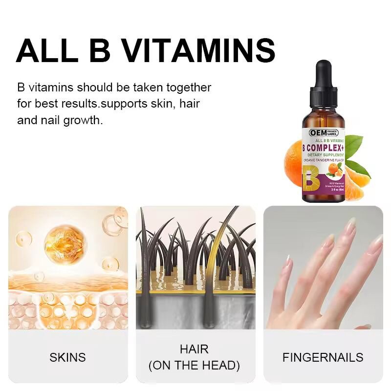 Vitamin Biotin Drops Manufacturer - Liquid Multi Vitamins Promote Energy Immune Support