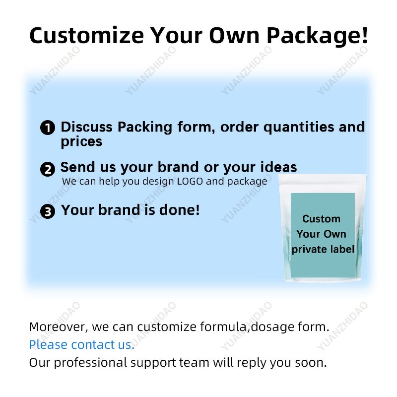 Collagen Powder Factory - YUANZHIDAO Private Label Hydrolyzed