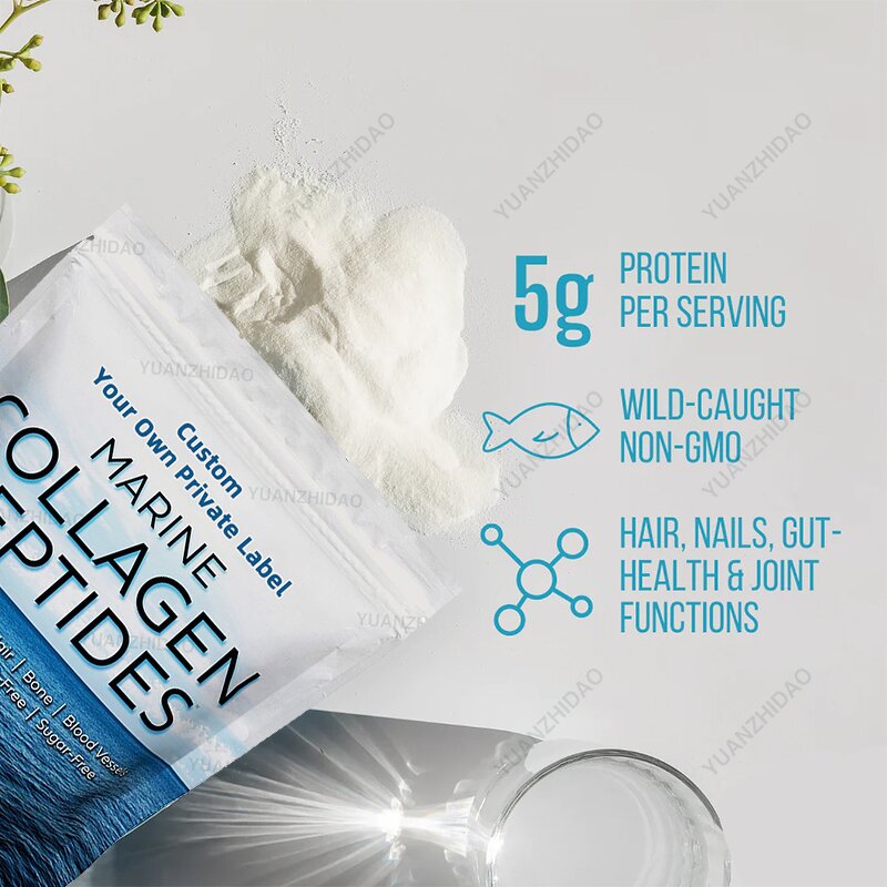 Collagen Powder Factory - YUANZHIDAO Private Label Hydrolyzed