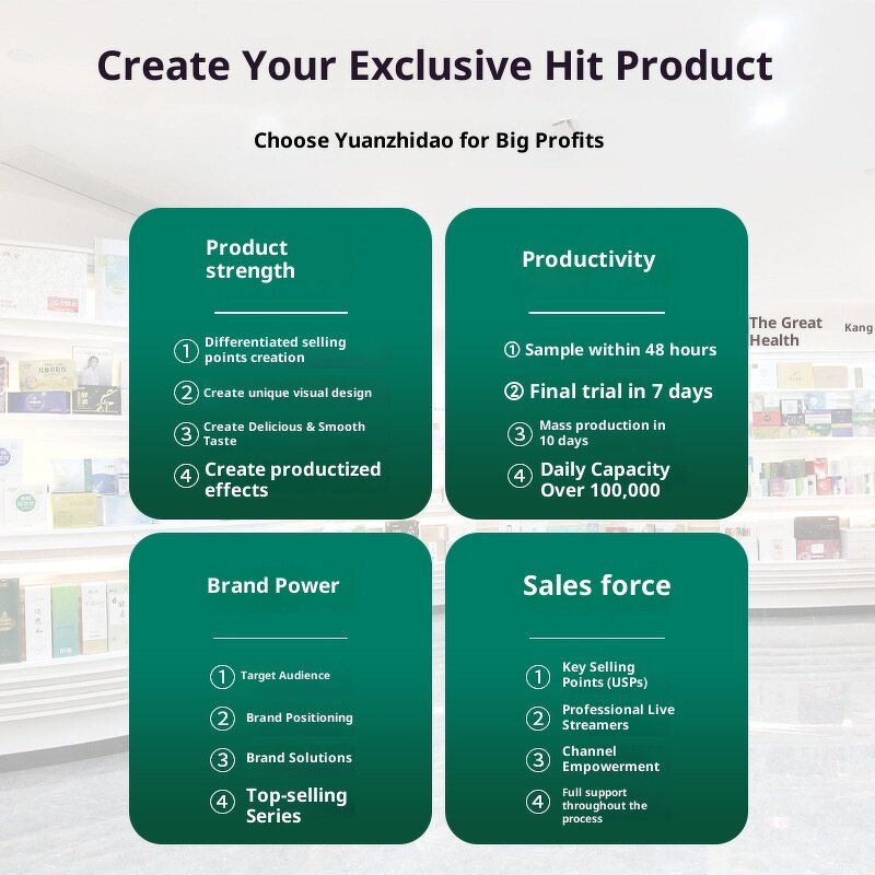 Hemoglobin Peptide Drink Manufacturer - OEM Customized Oral Liquid