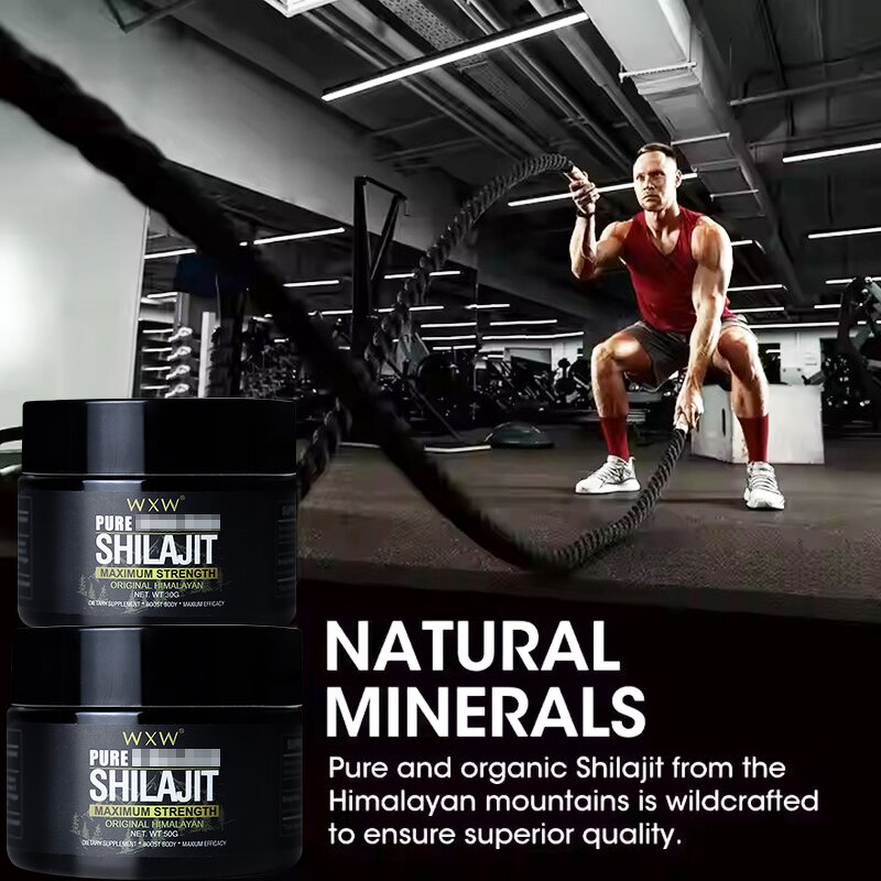 Shilajit Resin Manufacturer - OEM 1000mg Fulvic Acid Organic