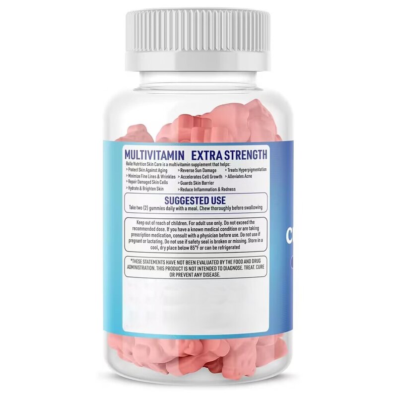 Collagen Gummies Manufacturer - Organic Vegan with Vitamin C OEM