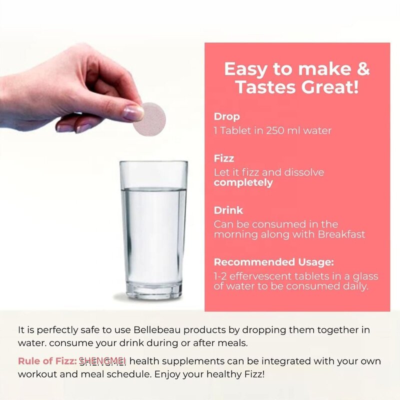 Hair Growth Effervescent Tablets Factory - OEM Custom Biotin Multivitamin