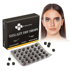 Shilajit Tablet Manufacturer - Health Food Pure Resin Trace Minerals