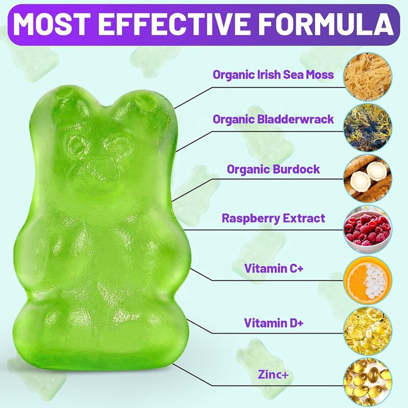 Sea Moss Gel Gummies Manufacturer - Premium Irish Sea Moss OEM