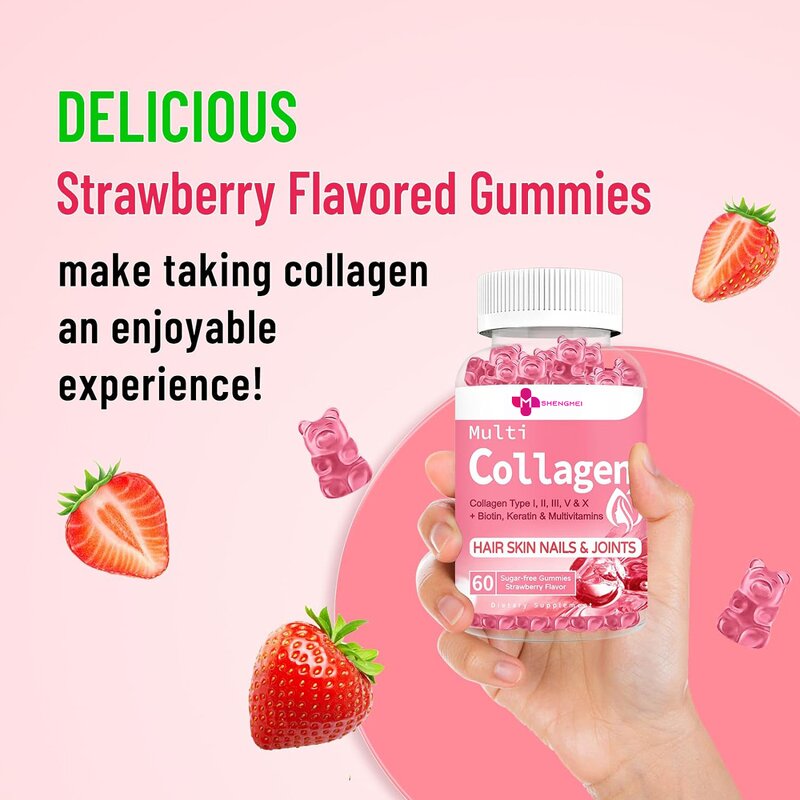 Collagen Gummies Manufacturer - Hyaluronic Acid Vitamin C OEM