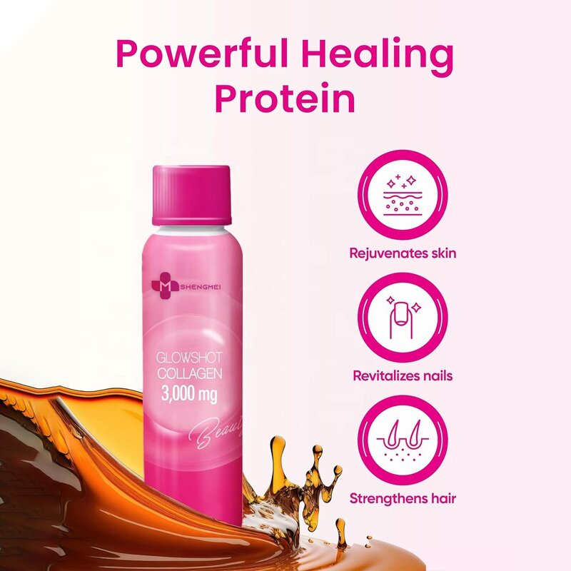 Collagen Shots Drink Factory - High Potency Low-molecular Fish