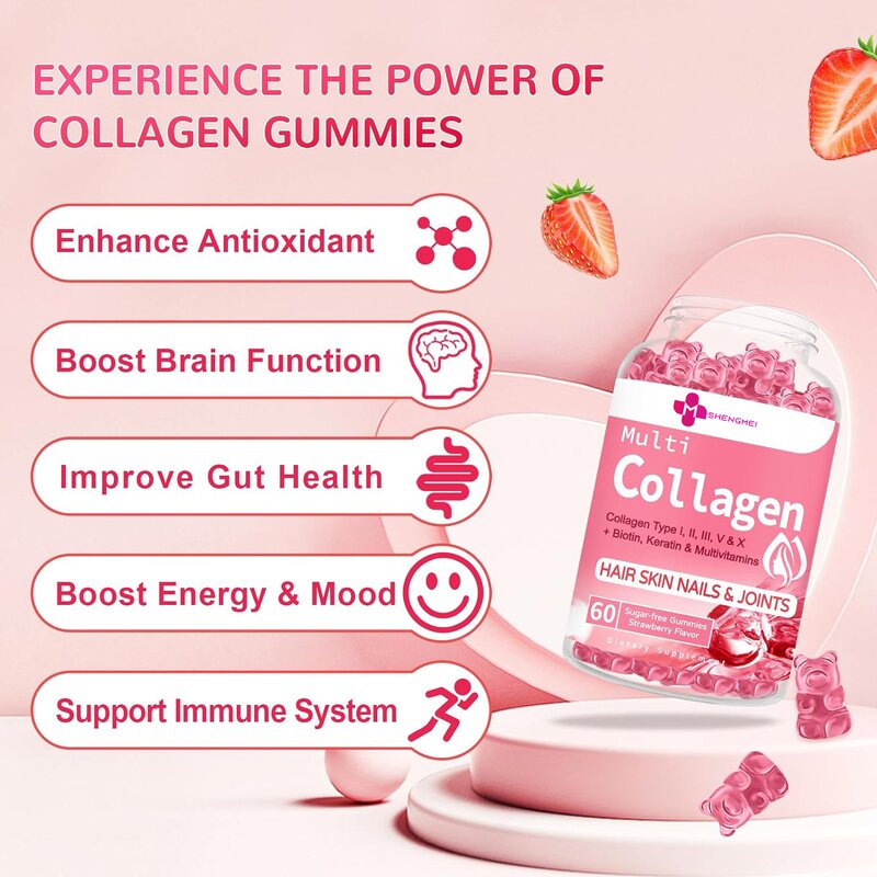 Collagen Gummies Manufacturer - Hyaluronic Acid Vitamin C OEM